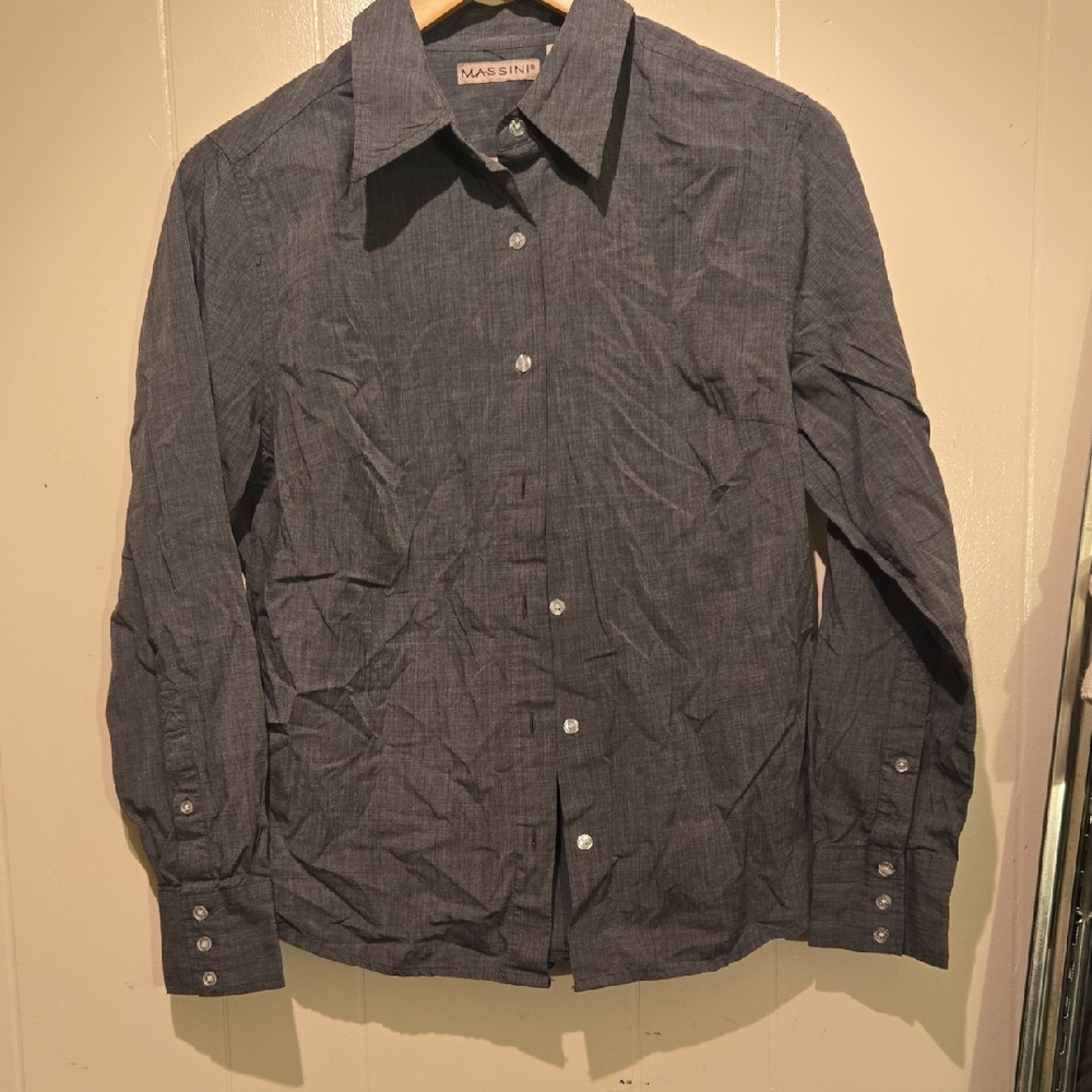 Massini Charcoal Shirt Jacket